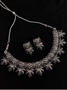 Oxidised Necklace